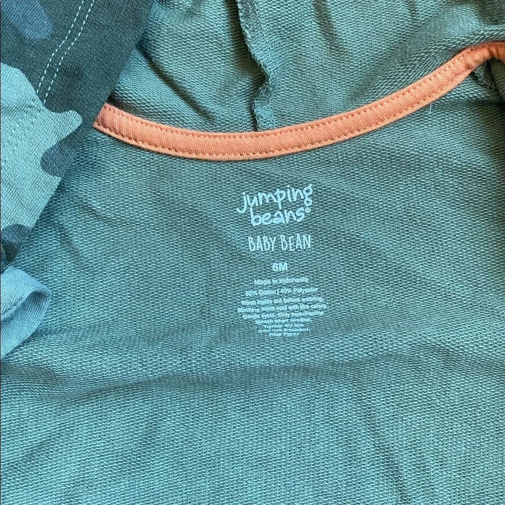 Jumping Beans Olive Camo Kids Set